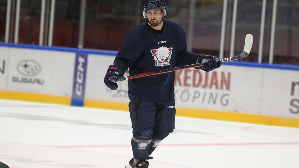 Niklas Olausson, här under en LHC-träning i höstas.