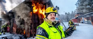 Brandmannen Kent Östling tillbaka på jobbet: "Känns fantastiskt"