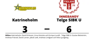 Katrineholm höll inte hela matchen hemma mot Telge SIBK U