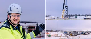 Stålverkets nya milstolpe – första stålet rest: "Symboliskt"
