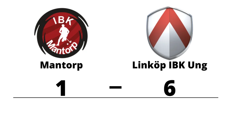 IBK Mantorp förlorade mot Linköping IBK Ungdom U-lag