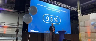 Så var invigningen av unika bygget i Motala