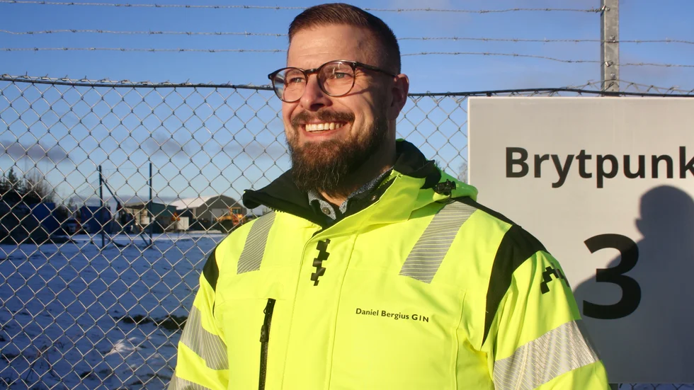 Daniel Bergius, gruvchef vid Bolidens gruva i Kankberg.