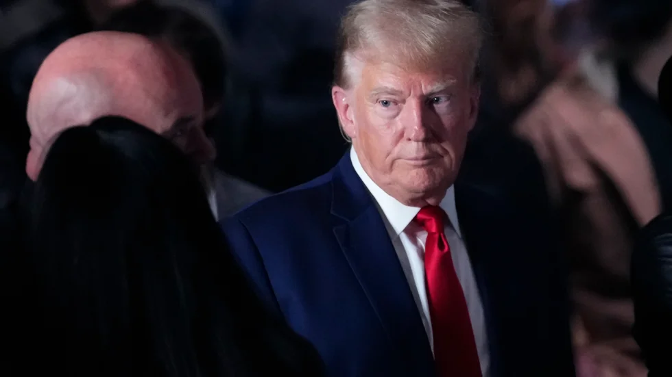 USA:s expresident Donald Trump. Arkivbild.