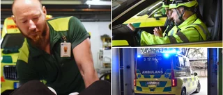 Ambulansen larmades – när jag låg fastspänd på båren