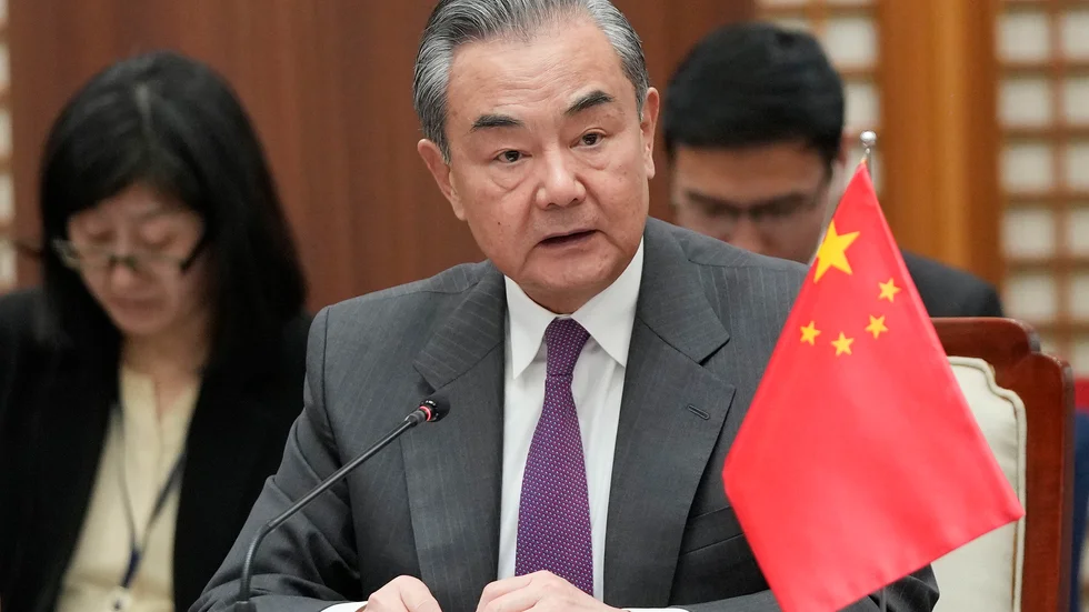 Kinas utrikesminister Wang Yi.