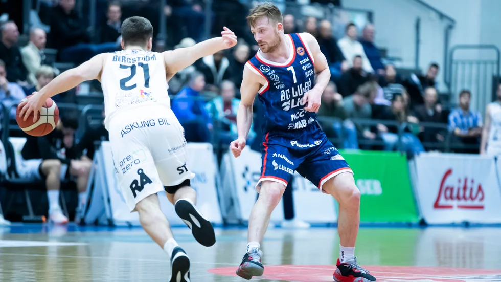 BC Luleå- Norrköping Dolphins. Gustaav Hansson
