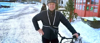 Polisen ”Ruda” cykelpendlar fem mil om dagen – året runt