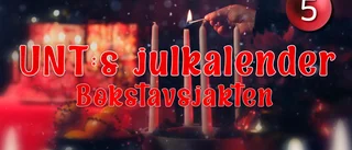 Dags att öppna lucka 5 – var med och tävla i UNT:s julkalender! 