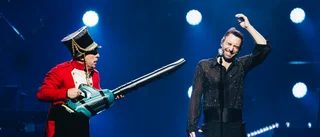 Så var Måns Zelmerlöws och Per Anderssons julshow i Eskilstuna