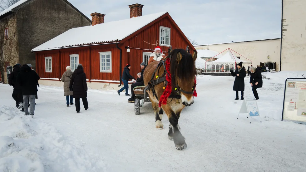 Julmarknaden på Sörmlands museum äger rum lördagen den 30 november och söndagen den 1 december. Bild från förra året.