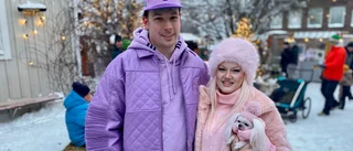 Piteåborna trängdes på mysiga julmarknaden