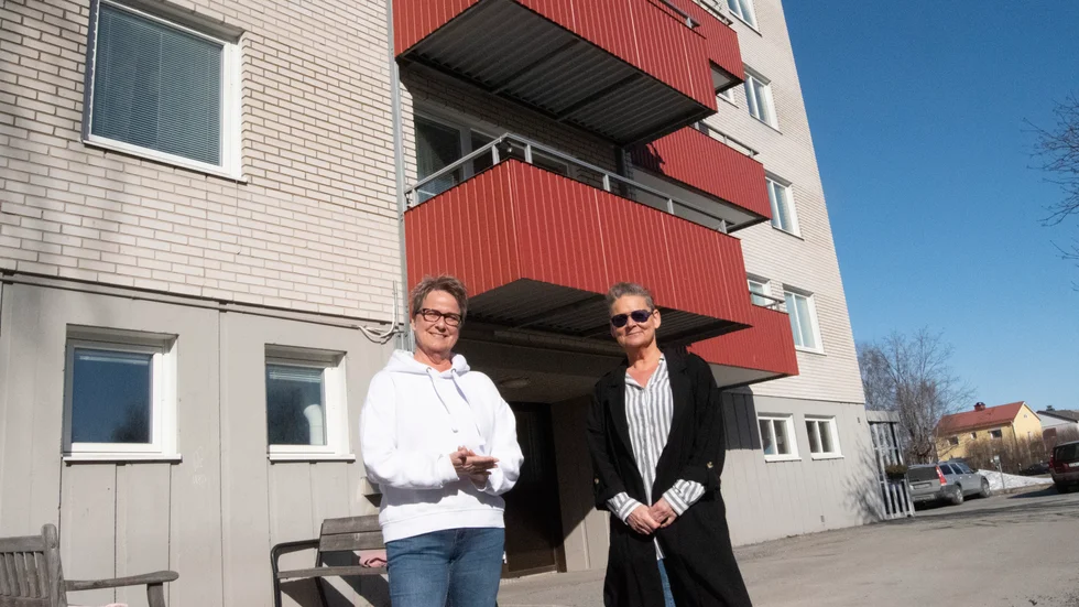 Systrarna Eva Mangrell och Maria Doverstål som bor i samma hus är båda förfärade över Bodenbo-vd:ns uttalande.