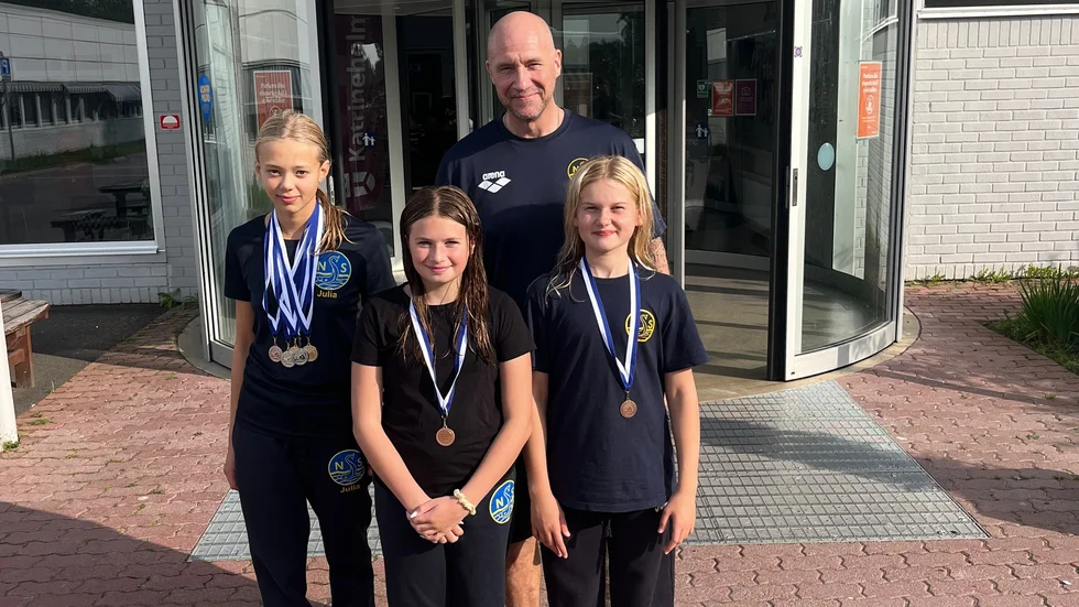 Nyköpings simsällskap hade fyra deltagare i Sörmlands Sparbank Simcup.