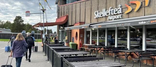 Förseningar på Skellefteå Airport: Två flyg inställda