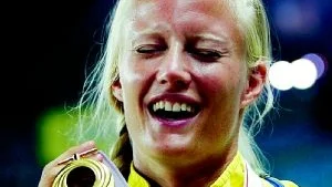 Smärtsamt. Alla kan inte bli Carolina Klüft.Foto: Thomas Kienzie/AP