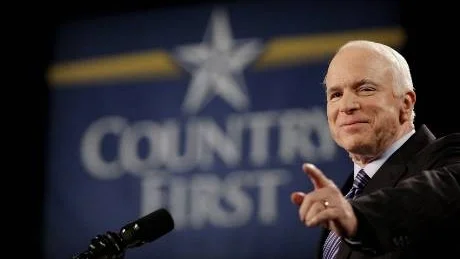 Än är valet inte avgjort, menar VT:s kolumnist Rola Brentlin. Republikanernas John McCain på bilden. Foto: Scanpix