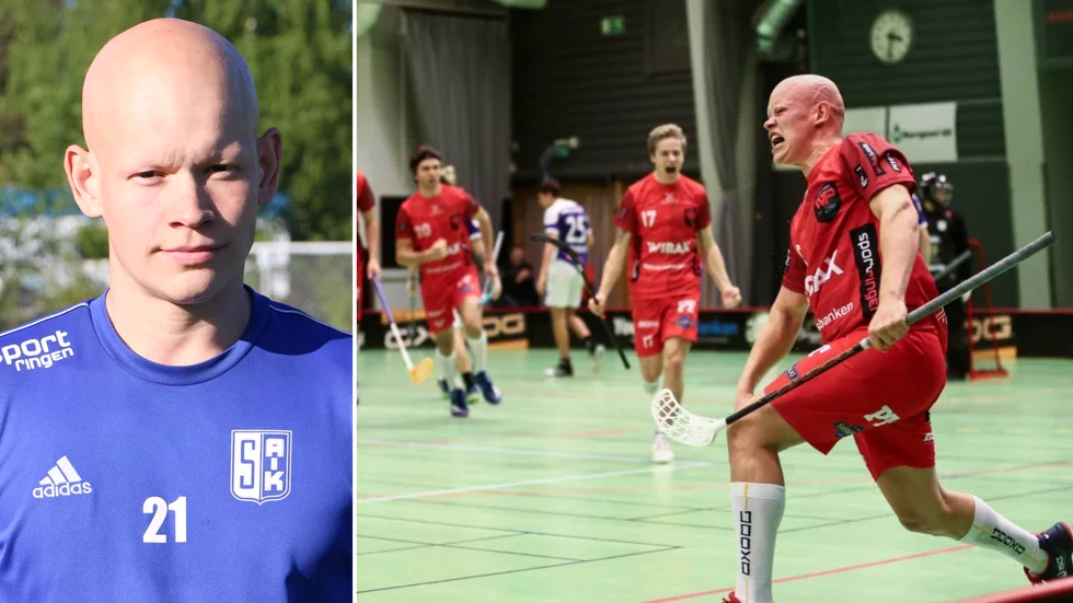 Oskar Forsgren har länge blandat fotboll och innebandy, men inser att det kanske inte kommer gå hur länge som helst. "Jag är väl inne på refrängen med seriöst idrottande", säger han. (Arkivbilder)