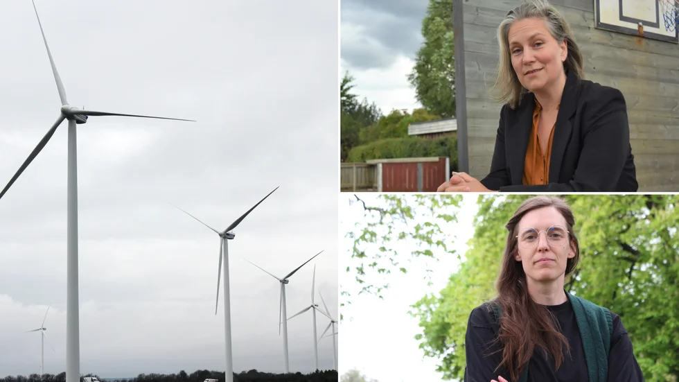 Miljöpartisterna Therese Görling och Sabina Andersen skriver att alla som känner sig berörda av den planerade vindkraften i Kinda kommun ska få komma till tals. "Kinda kan inte stå utanför de förändringar som pågår. Vi måste bidra. Även om det innebär förändringar på hemmaplan."