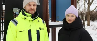 Lekplatsen fick sin efterlängtade snurrgunga