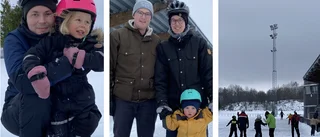 Linköpingsbor ute på hal is – Oscar fascinerad av maskinerna 