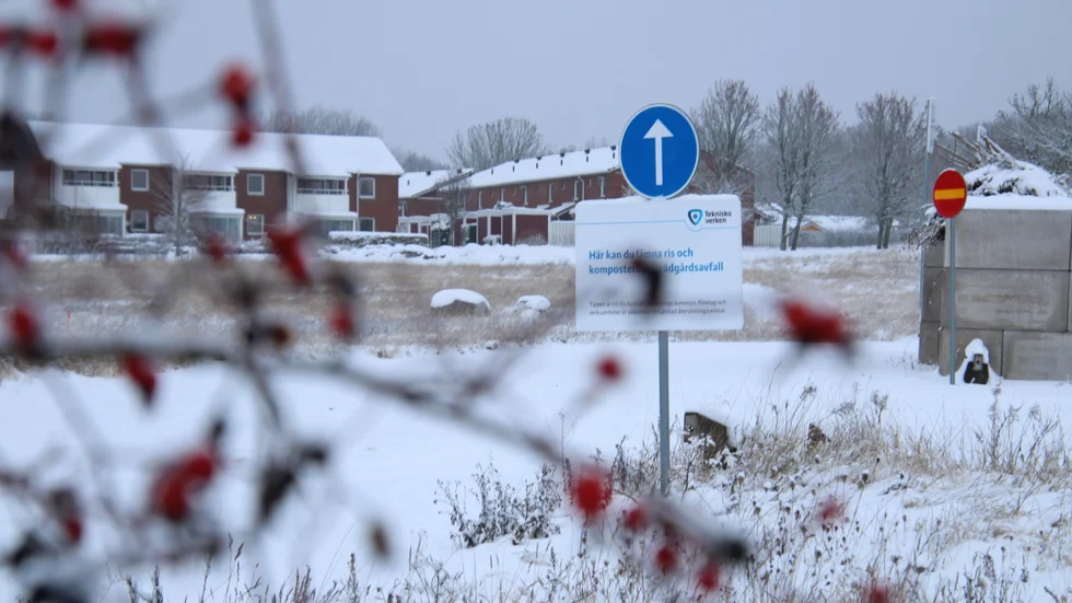 Ljungsbros nya räddningsstation ska ligga vid Blåsvädret, där den tillfälliga ristippen finns idag.