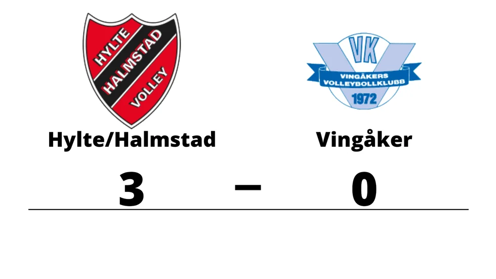 Hylte/Halmstad vann mot Vingåker