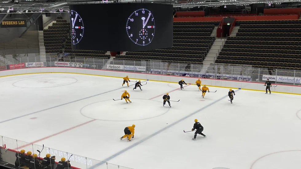 AIK tränar under måndagen.