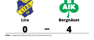 Bergnäset utan insläppt mål - för nionde matchen i rad