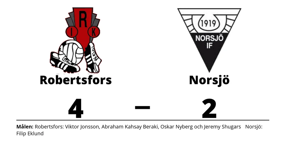 Robertsfors IK vann mot Norsjö IF