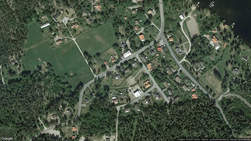 Området kring Laxnevägen 12