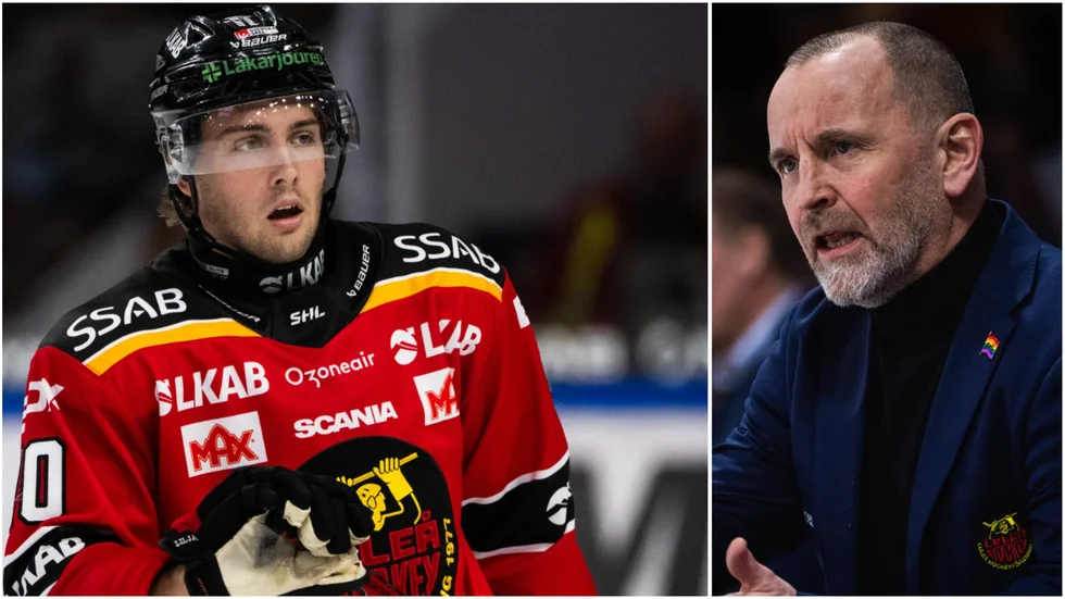 David Lilja har fått sparsamt med speltid av tränaren Thomas "Bulan" Berglund.
