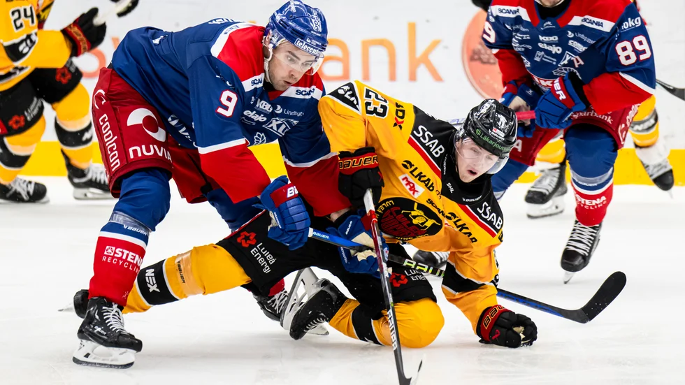 Oskarshamns Ahti Oksanen och Luleås Jesper Sellgren