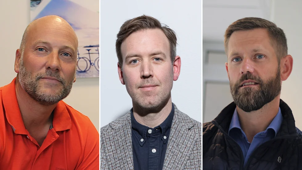 Magnus Lindberg, Tillväxt Motala, Johan Gustafsson, Svenskt näringsliv och Mark Henriksson (M), kommunstyrelsens ordförande Motala, kommenterar Motalas ranking i nya Företagsklimatrankingen.