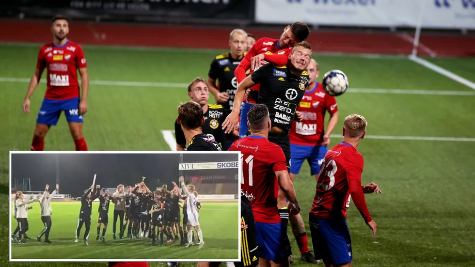 Smedby fick fira efter slutsignalen. Det var andra året i rad som klubben tog hem Östgötacupen.