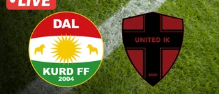 Dalkurd mötte Nordic United – se reprisen här