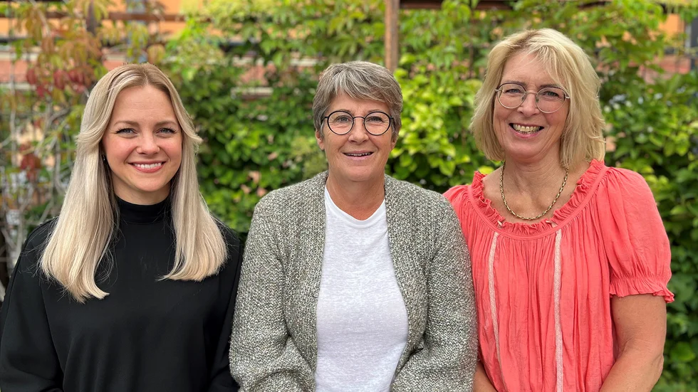 Johanna Tömmervik, Kerstin Ehn och Christina Wetterberg. 