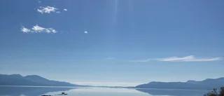 Spegelblankt, stilla och vackert i Björkliden