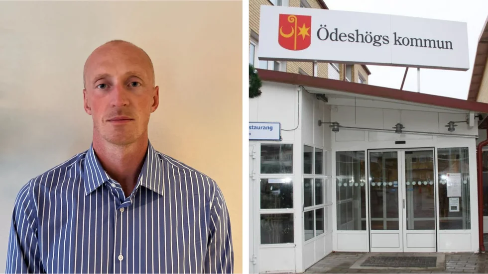 Otto Jesmin börjar som samhällsbyggnadschef i Ödeshög i mitten av oktober. 