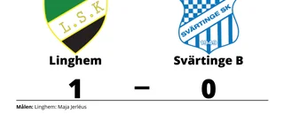 Maja Jerléus matchhjälte när Linghem sänkte Svärtinge B