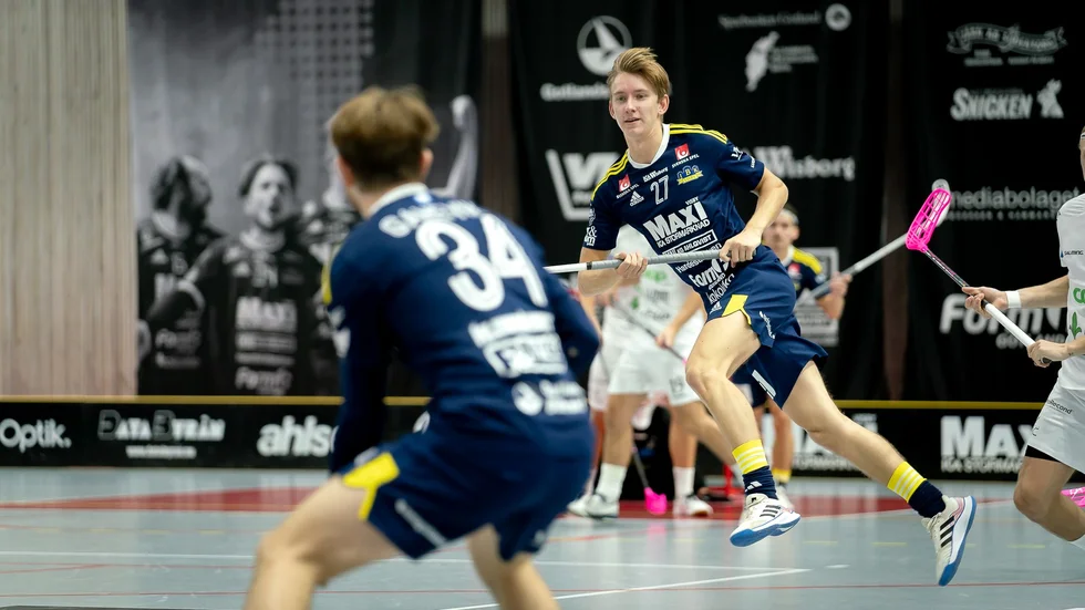Jesper Lagemyr och Visby IBK ställs mot Falun på lördagen. 