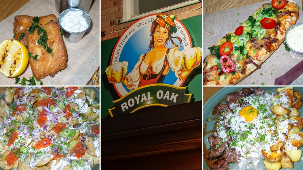 Royal oak är en finkrog – på sitt eget sätt och för särskilda tillfällen. Om man inte räds den lite ruffa inramningen, tycker Krogpatrullen.