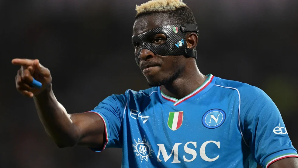 Napolis Victor Osimhen. Arkivbild.