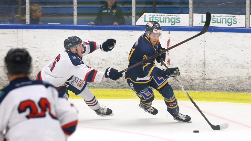 Elias Lindström saknades mot Karlskrona.