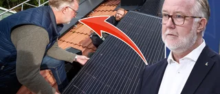Pehrson på taket – här klättrar Liberalernas ledare