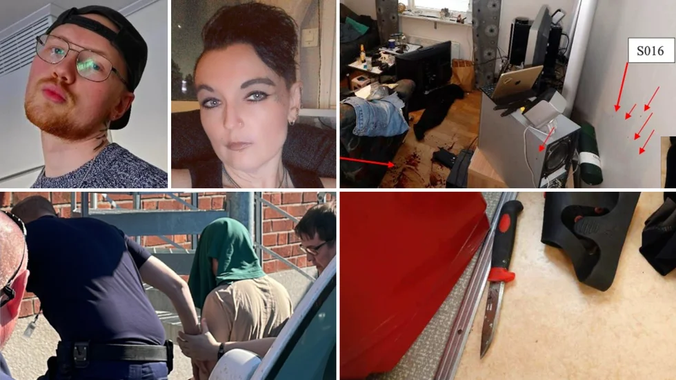 Här utfördes knivmordet – och här är de skyldiga. William Ahlqvist, 22 år, döms till livstids fängelse för mord. Hans mamma Marlene Ahlqvist, 43 år, döms till 16 års fängelse för samma våldsdåd. Tonårspojken, som är under 18 år, döms också för delaktighet i mordet. Det framkom i onsdagens dom från hovrätten i Umeå – som inte var enig i beslutet att döma de tre till mord.