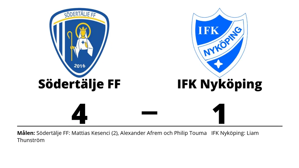 Södertälje FF vann mot IFK Nyköping