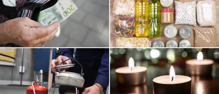 Beredskapslistan: Det ska du ha hemma om krisen kommer