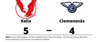 Avgörande i förlängning när Clemensnäs föll mot Kalix