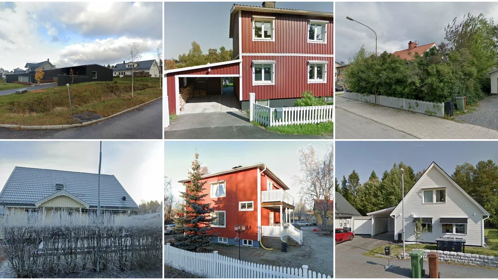 Linneagatan 2, Dalagatan 19, Skomakargatan 56, Martin Ljungs Gata 4, Betaniavägen 5 och Stormvägen 100